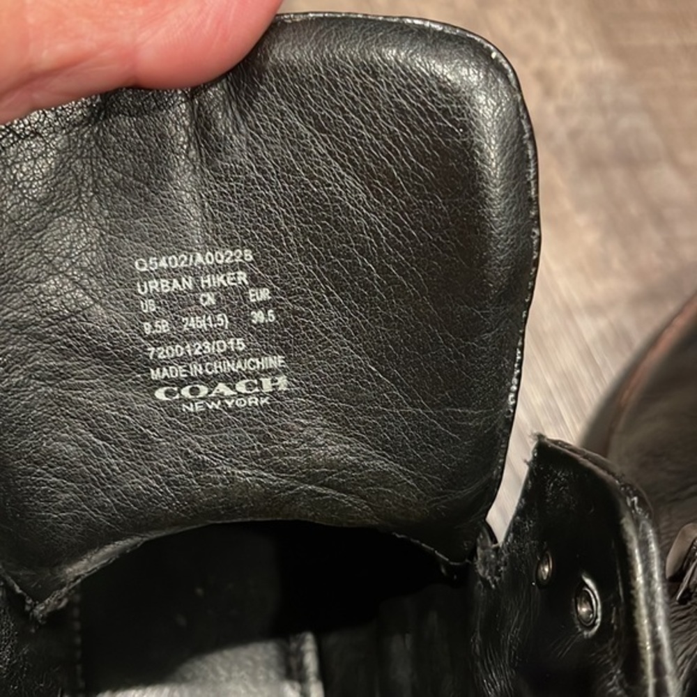 COACH URBAN HIKER BOOTS - Picture 4 of 7